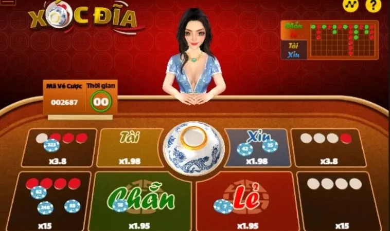 Khám Phá Trò Chơi Xóc Đĩa Tại GA6789 2 Các tỷ lệ cược trong Xóc Đĩa tại GA6789